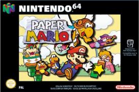 Boîte du jeu Paper Mario
