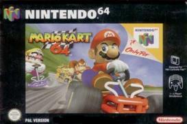 Boîte du jeu Mario Kart 64