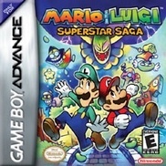 Boîte du jeu Mario et Luigi : Superstar Saga