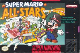 Boîte du jeu Super Mario All-Stars