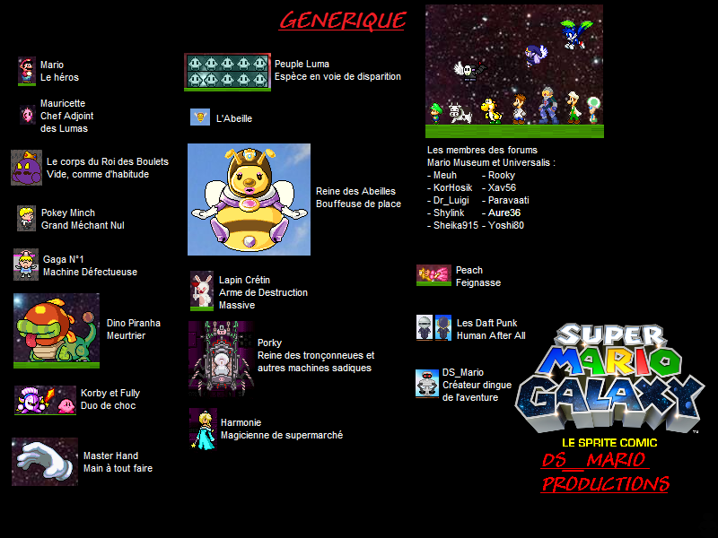 Super Mario Galaxy : le Sprite Comic SAISON 2