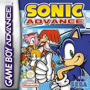 Boîte du jeu Sonic Advance